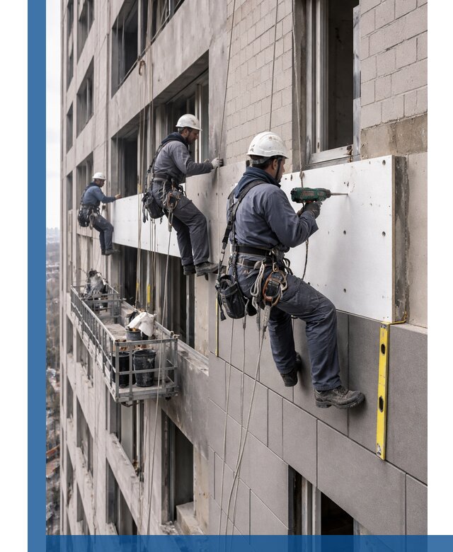 Монтаж фасадных термопанелей высокого качества в Кемерово