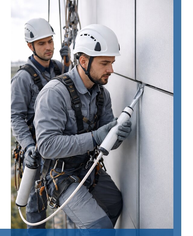 Герметизация швов вилатермом в Кемерово от 624 р. | ВЫСОТНИК-Кмр