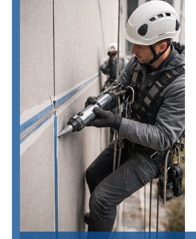 Герметизация стыков фасадных панелей в Кемерово качественно и быстро