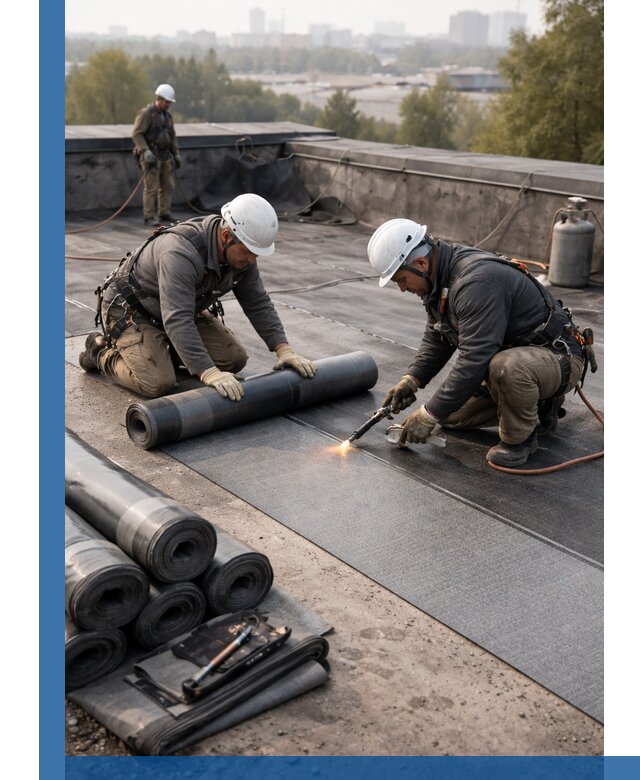 Монтаж мягкой кровли в Кемерово профессионально и надежно