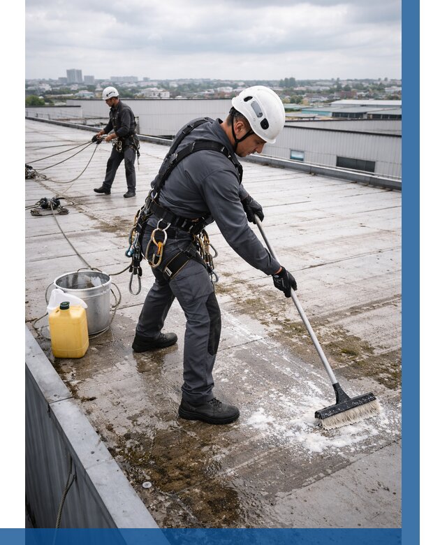 Очистка крыши по графику в Кемерово от 7805 р. | ВЫСОТНИК-Кмр