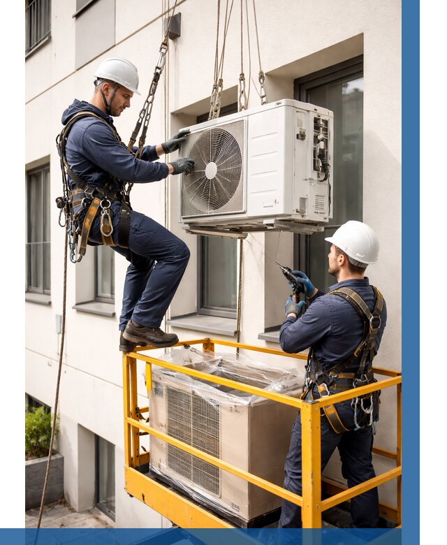 Демонтаж внешнего блока кондиционера в Кемерово от 3642 р. | ВЫСОТНИК-Кмр