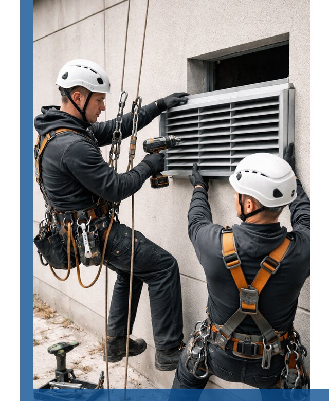 Монтаж вентиляционных решеток в Кемерово профессиональный сервис