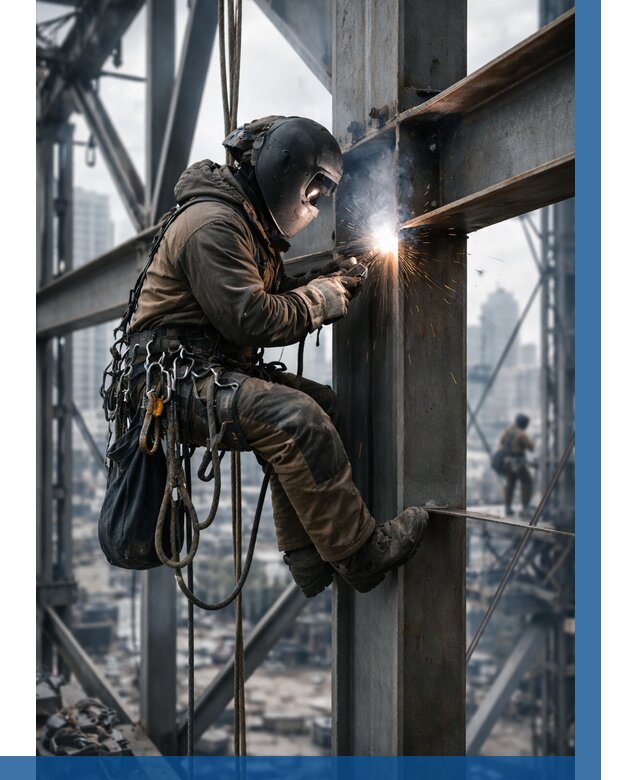 Высотные сварочные работы в Кемерово от 3642 р. | ВЫСОТНИК-Кмр