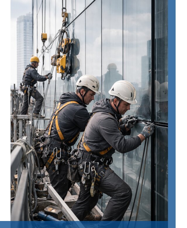 Структурное остекление фасадов в Кемерово от 9886 р. | ВЫСОТНИК-Кмр