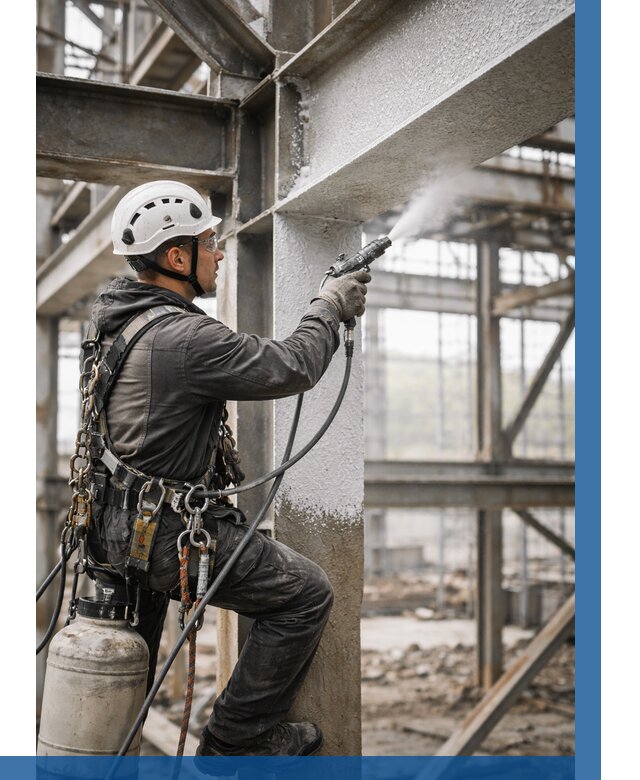 Огнезащита металлоконструкций от 780 р. | ВЫСОТНИК-Кмр в Кемерово