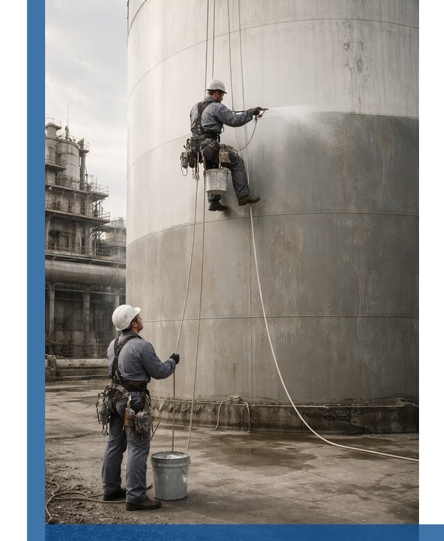 Покраска стальных резервуаров и емкостей в Кемерово профессионально