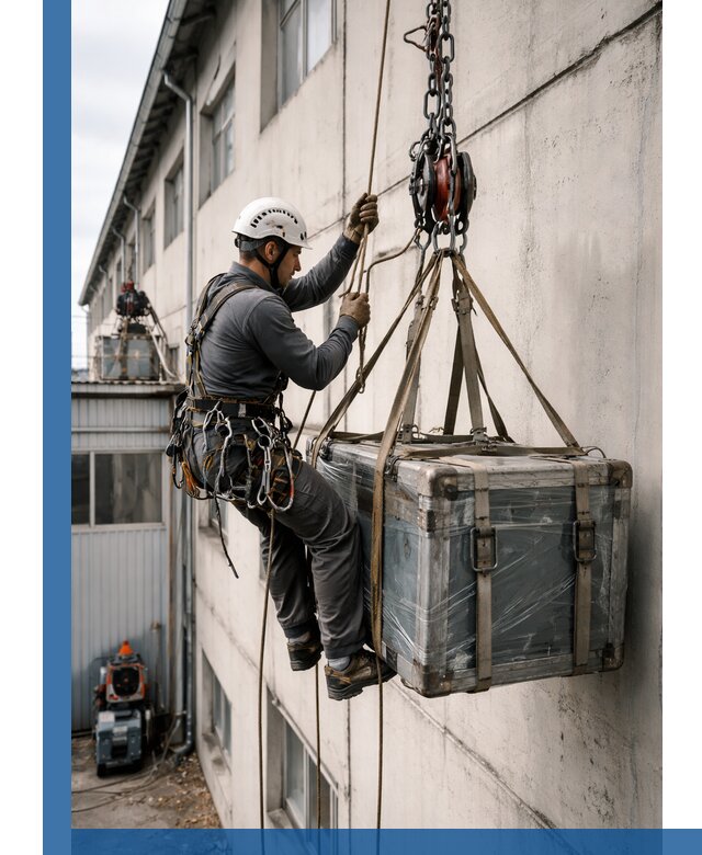 Подъем грузов на высоту в Кемерово для промышленных объектов