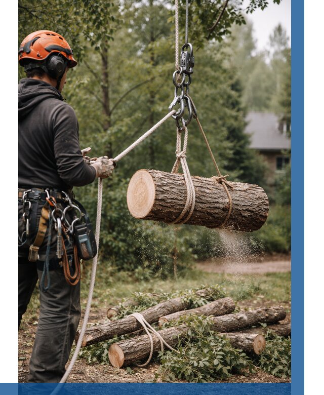 Валка деревьев частями в Кемерово от 7805 р. | ВЫСОТНИК-Кмр