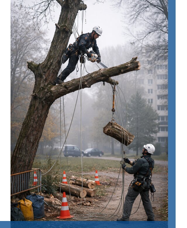 Удаление аварийных деревьев в Кемерово от 15609 р. | ВЫСОТНИК-Кмр