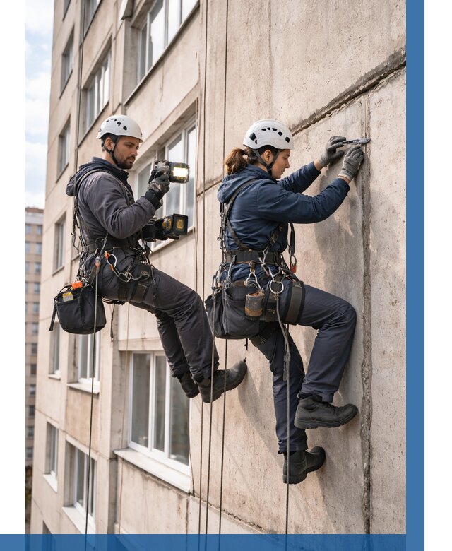 Обследование межпанельных швов в Кемерово от 1873 р. | ВЫСОТНИК-Кмр